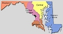 Maryland Regions Map