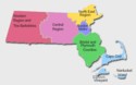 Massachusetts Regions Map