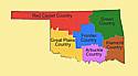 Oklahoma Travel Regions Map