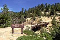 Hells Backbone Bridge over Death Hollow Canyon - Boulder, Utah