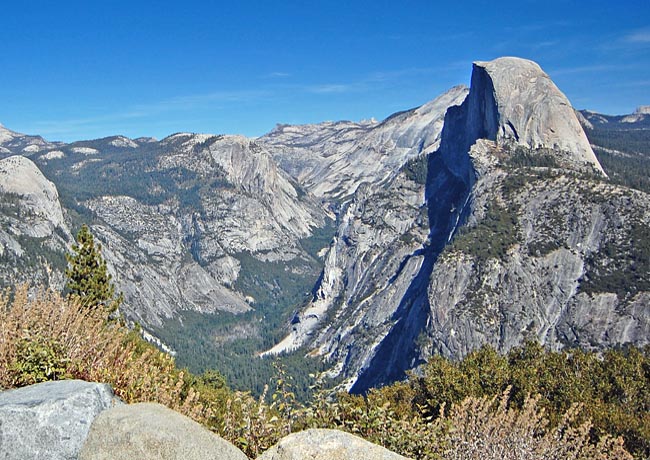 Half Dome - View from Glacier Point, Yosemite National Park, California