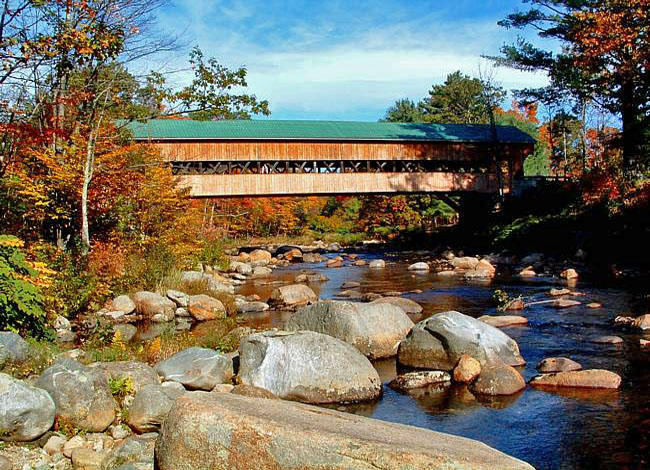 Honeymoon Bridge - Jackson Village, New Hampshire