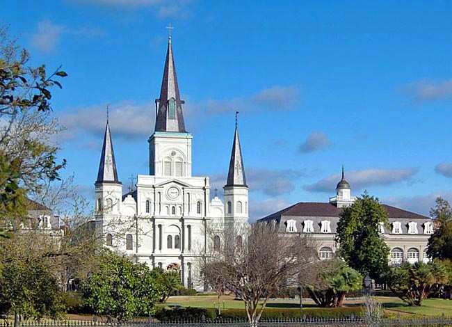 St. Louis Cathedral - Jackson Square, New Orleans, Louisiana