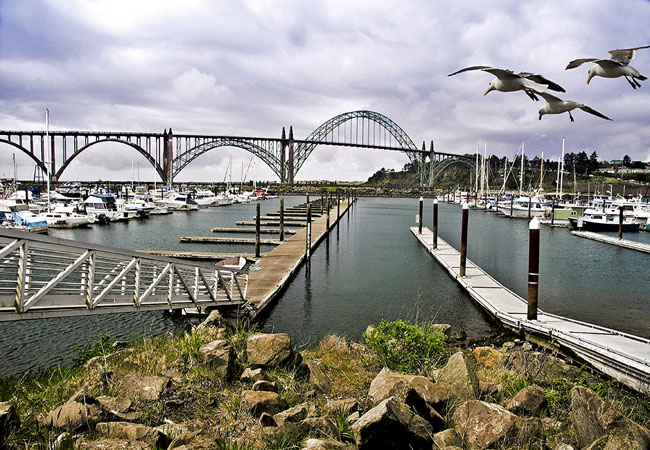 Yaquina Bay and Bridge - Newport, Oregon