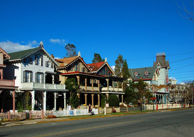 Gurney Street Painted Ladies - Cape May, New Jersey