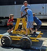 Arkansas Railroad Museum - Hand Car