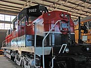 Arkansas Railroad Museum - Locomotive 7012