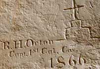 R.H. Orton Inscription - New Mexico
