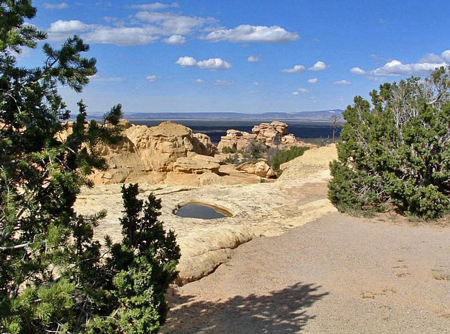 Sandstone Bluffs Overlook - El Malpais National Monument, Grants, New Mexico