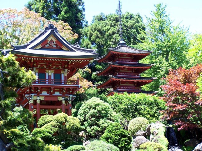 Japanese Tea Garden - Golden Gate Park, San Francisco, California