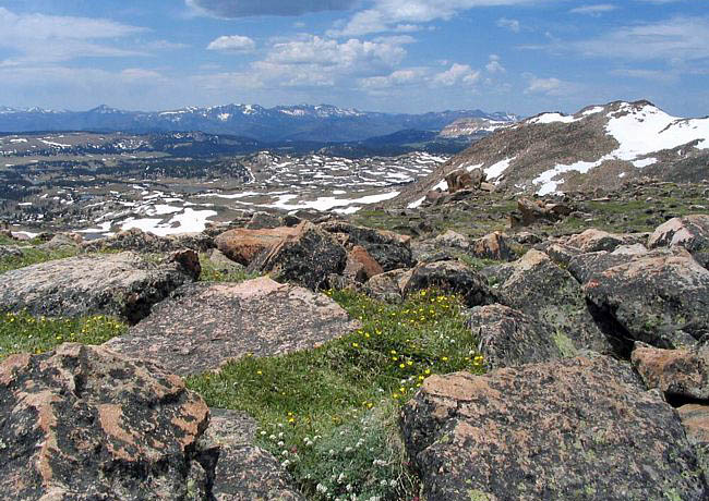 Beartooth Mountain Pass - Beartooth Mountain Byway, Wyoming