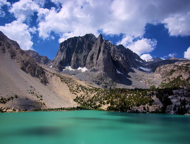 Temple Crag Peak and Second Lake