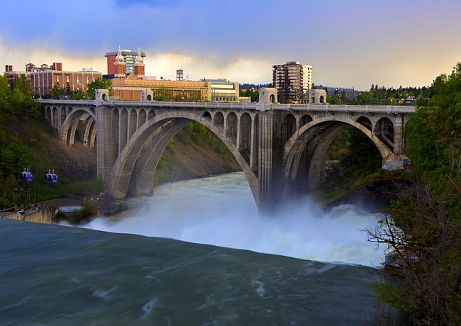 Monroe Street Bridge - Washington