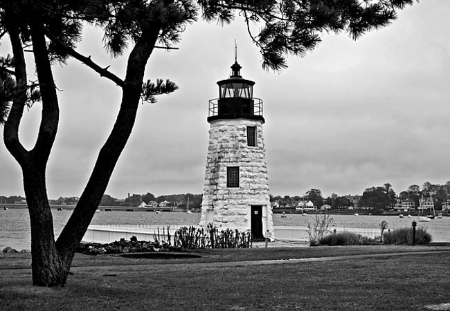 Goat Island Light - Newport, Rhode Island