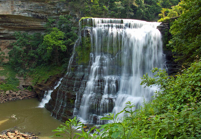 Big Falls (lower falls) - Burgess Falls State Park, Sparta, Tennessee