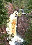 Brownstone Falls - Copper Falls State Park, Mellen, Wisconsin