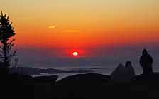 Sunrise from Cadillac Mountain - Acadia National Park, Maine
