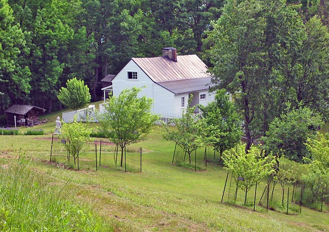 Johnson Farmhouse - Blue Ridge Parkway, Bedford, Virginia