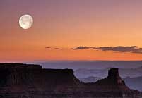 Moonrise - Dead Horse Point, Moab, Utah
