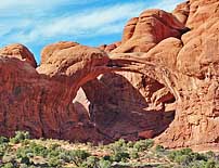 Double Arch - Windows Section, Arches National Park, Utah