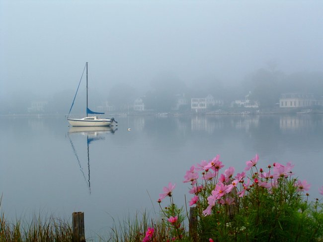 Mystic Morning - Mystic River, Connecticut