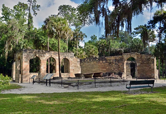 Old Mission Road
Sugar Mill Ruins - New Smyrna, Florida