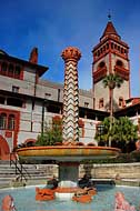 Flagler College Courtyard - St. Augustine, Florida