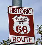 Historic Route 66 Sign - New Mexico