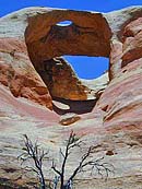 Hole in the Arch - Rattlesnake Canyon, Black Ridge Canyons Wilderness, Colorado