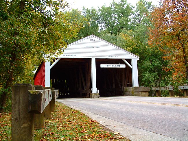 Ramp Creek Bridge 14-07-02 - Brown County State Park, Indiana
