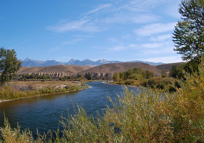 Salmon River - Salmon River Scenic Byway - Stanley to Lost Trail Pass near Gibbonsville, Idaho
