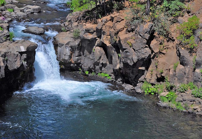 Lower Falls of the McCloud River - California