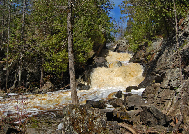 Long Slide Falls - Marinette County Park, Wisconsin
