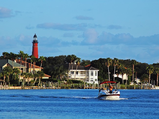 The Town of Ponce Inlet
along the Halifax River