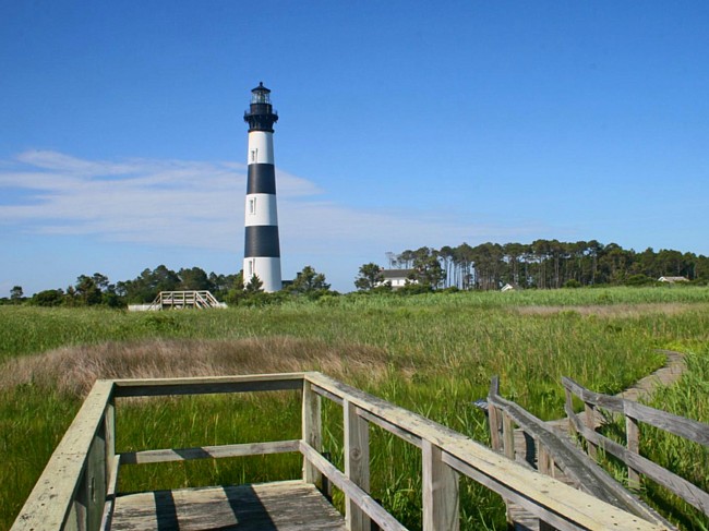 Bodie Island Lighthouse - Oregon Inlet, Outer Banks, North Carolina