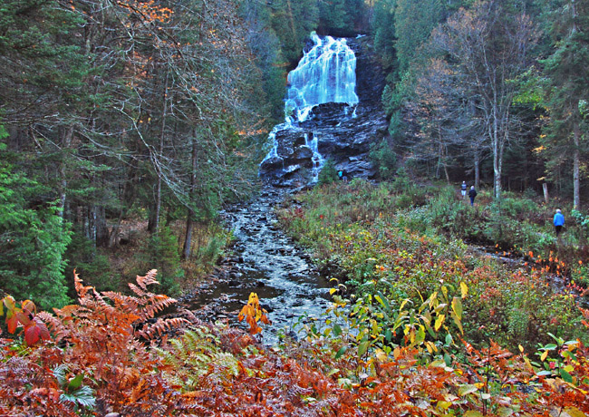 Beaver Brook Falls Natural Area - Colebrook, New Hampshire