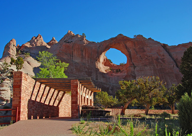 Window Rock - Window Rock Navajo Tribal Park and Veterans Memorial, Window Rock, Arizona
