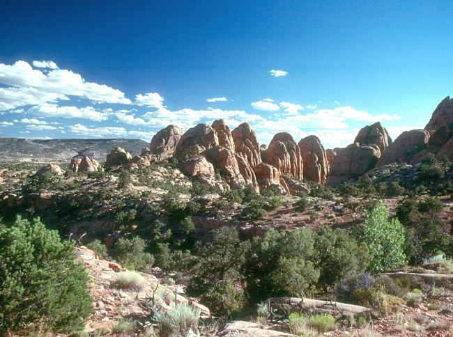 Behind the Rocks