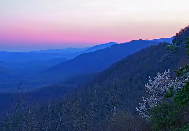 Mount Pisgah View - Mt. Pisgah Inn, North Carolina