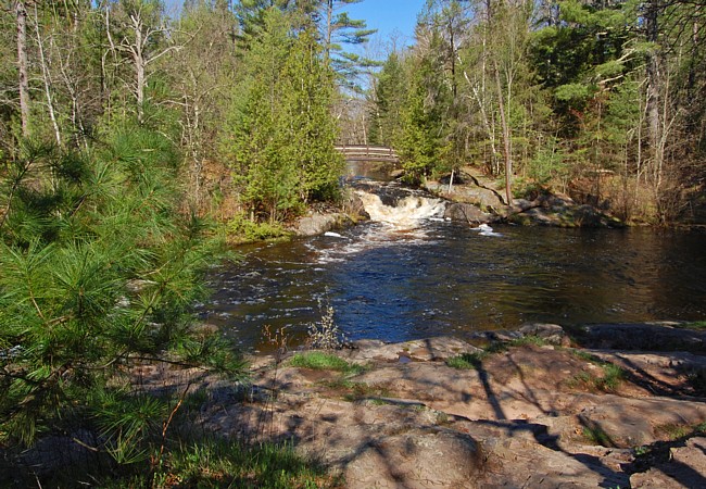 Thunder River Falls - Rustic Road R-32, Crivitz, Wisconsin