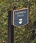 Latourell Falls Signpost