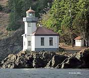 Lime Kiln Lighthouse - San Juan Islands Scenic Byway, WA