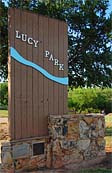 Lucy Park Entrance - Wachita Falls, TX