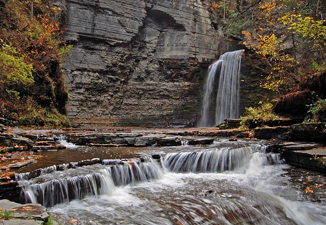 Eagle Cliff Falls - Havana Glen Park, Montour Falls, New York