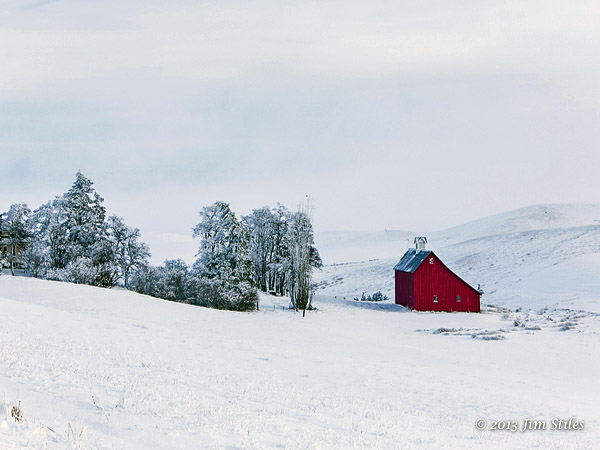 Winter on the Palouse - Moscow, Idaho