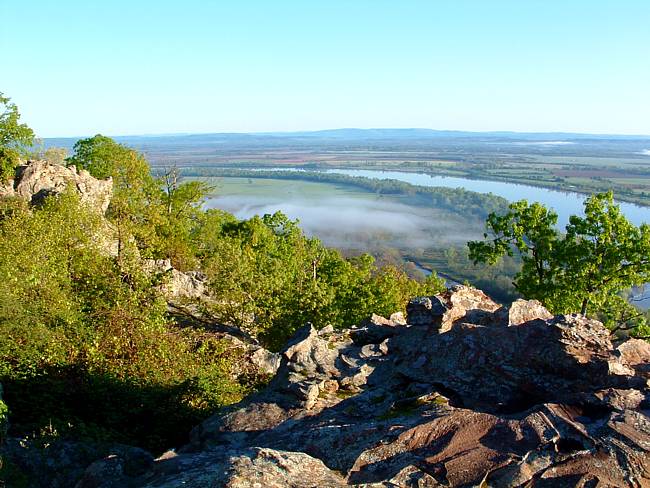 Arkansas River Valley
from Petit Jean Overlook
