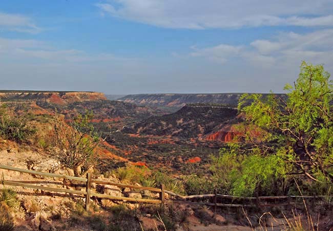 Palo Duro Canyon from the VC Overlook - Palo Duro Canyon State Park, TX