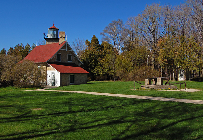 Eagle Bluff Lighthouse - Fish Creek, Wisconsin