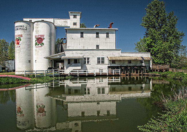 Thompson's Flouring Mills - Thompson�s Mills State Heritage Site, Shedd, Oregon