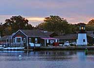 Mystic Harbor and Lighthouse